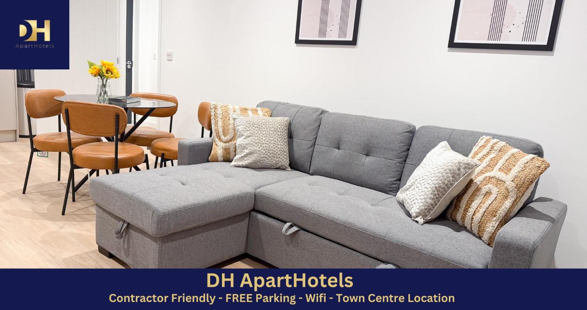 Spacious Modern 1 Bed Apartments In St Neots - Perfect For Contractors & Professionals - Free Parking - Wifi - Fully Equipped Kitchen - Smart Tv Ideal For Work Stays And Long Projects Exteriör bild